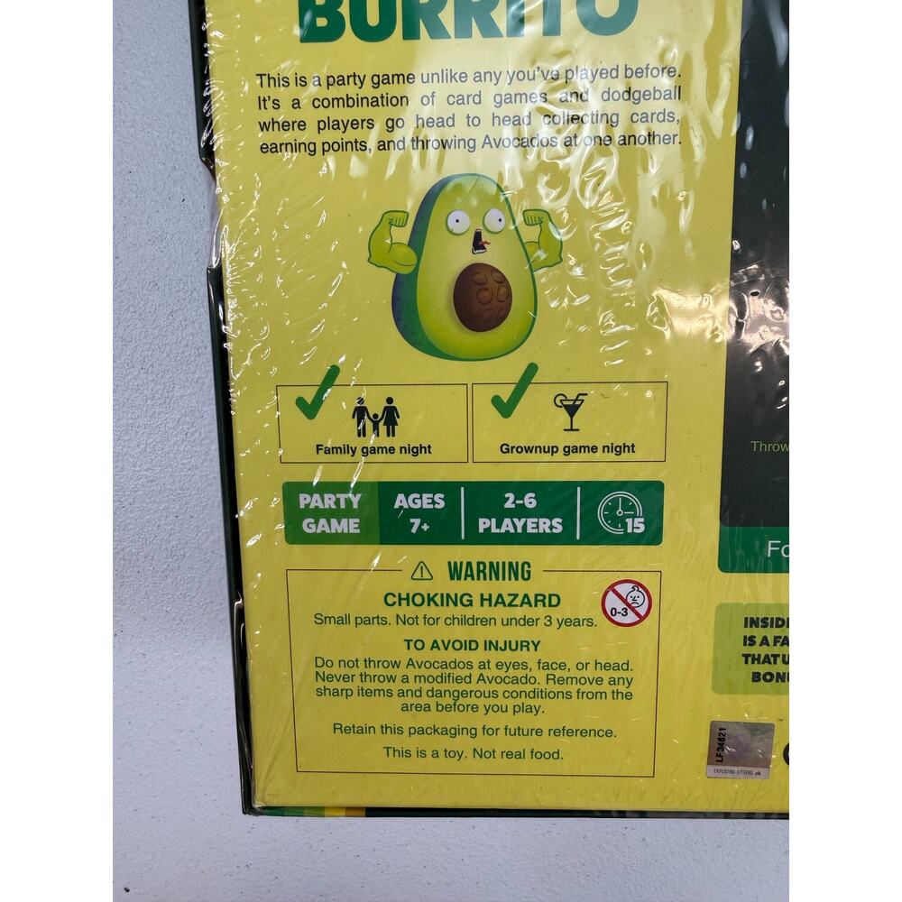Exploding Kittens Throw Throw Avocado Card Game - Picture 4 of 5